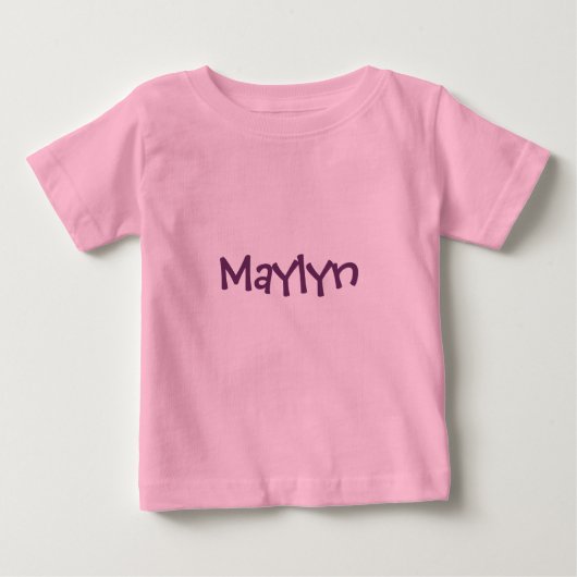 Maylyn Baby T-shirt (Vorderseite)