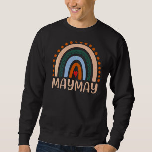 Maymay Rainbow Grandma Niedlich Mütter Day Maymay Sweatshirt