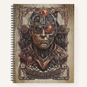 Maynard - Cyber Third Eye Decipher Code Notizbuch (Vorderseite)