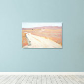 Maynard Dixon - ABANDONED RANCH 1935 Leinwanddruck (Insitu (Holzboden))
