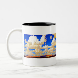 Maynard Dixon Cloud World Zweifarbige Tasse