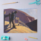 Maynard Dixon: Kein Ort zum Gehen Seidenpapier (Basteln)