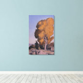 Maynard Dixon - LOW COUNTRY COTTONWOOD 1940 Leinwanddruck (Insitu (Holzboden))