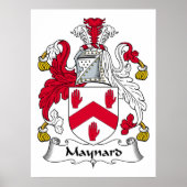 Maynard Familienwappen Poster (Vorne)