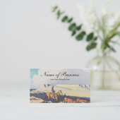 MaynardDixon Open Range Classic Western Landschaft Visitenkarte (Stehend Vorderseite)