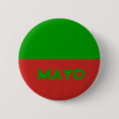 Mayo Abzeichen Button (Vorderseite)