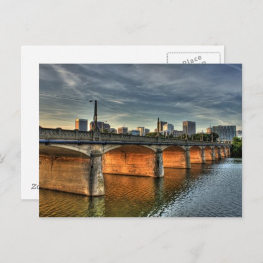 Mayo-Brücke Postkarte (Vorne/Hinten)