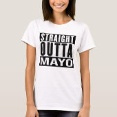Mayo Ireland - Straight Outta Mayo - Irisch T-Shirt (Vorderseite)