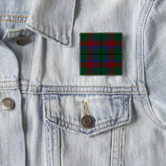 Mayo Landkreis Irish Tartan Button (Beispiel)