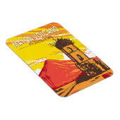 Mayon Volcano Cagsawa Ruins Philippines Magnet (Rechte Seite)