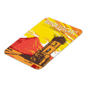 Mayon Volcano Cagsawa Ruins Philippines Magnet (Linke Seite)