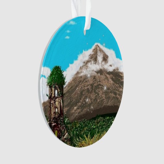 Mayon Volcano Ornament (Vorderseite)