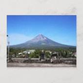 Mayon Volcano Postkarte (Vorderseite)
