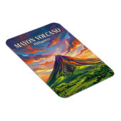 Mayon-Vulkan Philippinen Magnet (Rechte Seite)