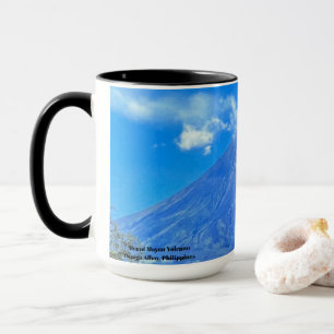 Mayon-Vulkan, Philippinen -  Tasse