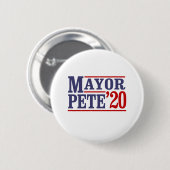 MAYOR PETE '20 BUTTON (Vorne & Hinten)