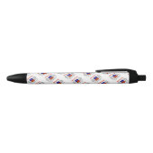 Mayotte Flag Ballpoint Pen Kugelschreiber (Oberseite)
