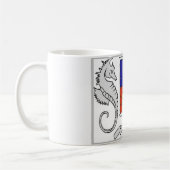 Mayotte - Flag - Kaffeetasse (Links)