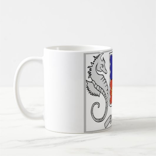 Mayotte - Flag - Kaffeetasse (Links)
