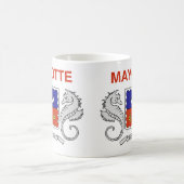 Mayotte Flag Keramik Kaffee Tasse (Mittel)