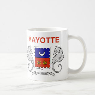 Mayotte Flag Keramik Kaffee Tasse