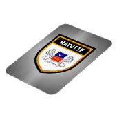 Mayotte Flag Magnet (Linke Seite)