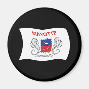 Mayotte Flag Magnet