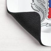 Mayotte Flag Mousepad (Ecke)