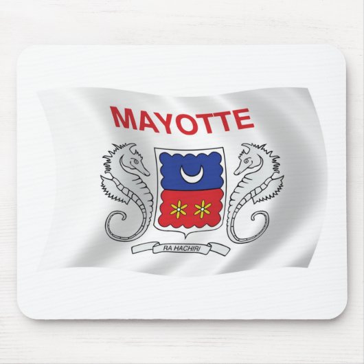 Mayotte Flag Mousepad (Vorne)