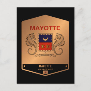 Mayotte Postkarte
