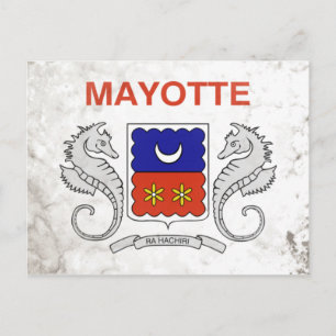 Mayotte Postkarte