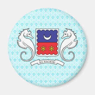 Mayotte-Wappen Detail Magnet