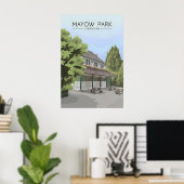 Mayow Park London Reiseplakat Poster (Heimbüro)