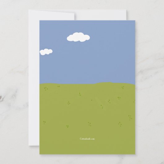 Maypole Dancers Einladung (Rückseite)