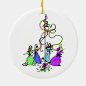 Maypole Dancers Keramikornament (Hinten)