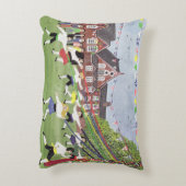 Maypole Dancing 1991 Dekokissen (Rückseite(Vertikal))