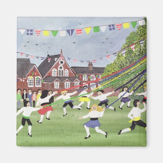 Maypole Dancing 1991 Magnet (Vorne)