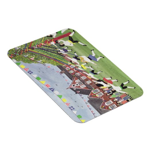 Maypole Dancing 1991 Magnet (Rechte Seite)