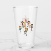 Maypole Dancing Glas (Rückseite)