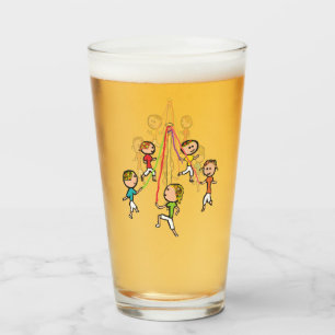 Maypole Dancing Glas