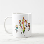 Maypole Dancing Kaffeetasse (Links)