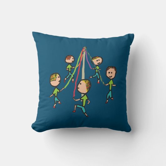 Maypole Dancing Kissen (Vorderseite)