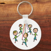 Maypole Dancing Schlüsselanhänger (Vorderseite)