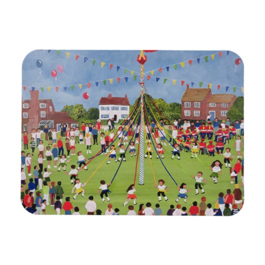 Maypole Magnet (Horizontal)