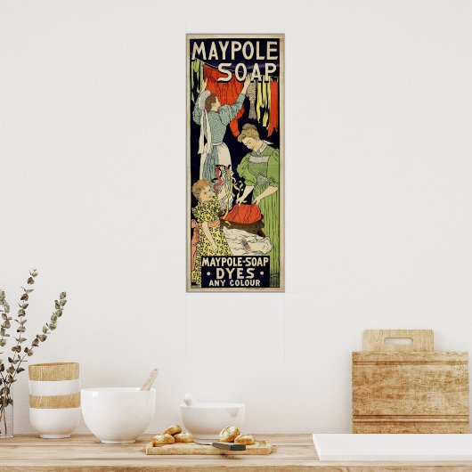 Maypole Soap Poster (Küche)