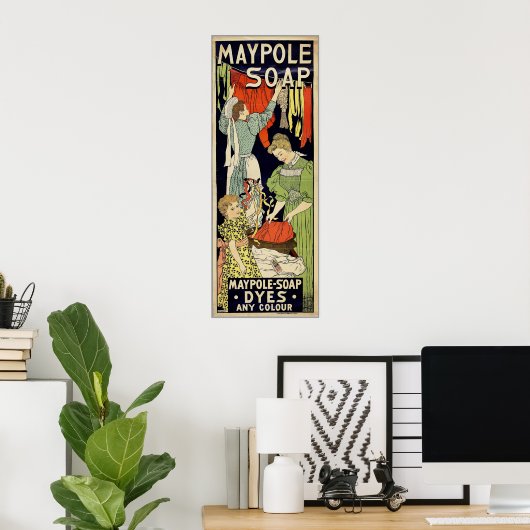 Maypole Soap Poster (Heimbüro)