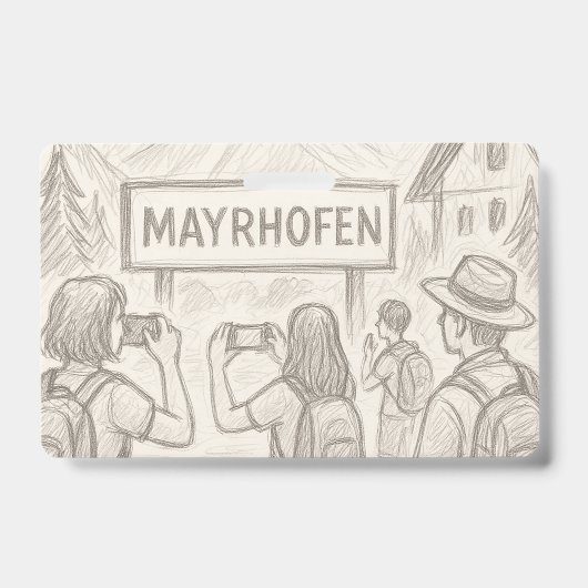 Mayrhofen  ausweis (Vorderseite)