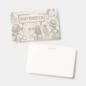 Mayrhofen  ausweis (Vorder- & Rückseite)