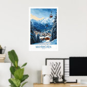 Mayrhofen Ski Poster 1 (Heimbüro)