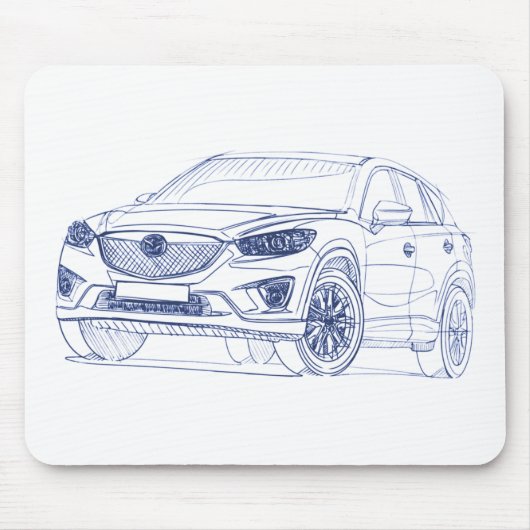 Maz CX5 2013 Mousepad (Vorne)
